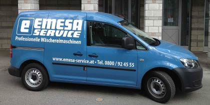 EMESA Service Kundendienst-Fahrzeug
